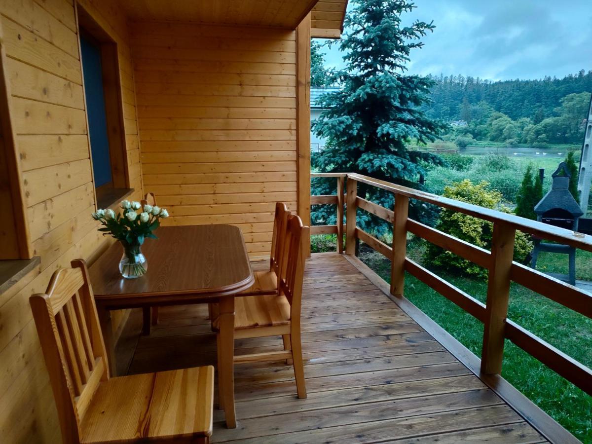 Domki I Pokoje U Borsa Lesko Buitenkant foto