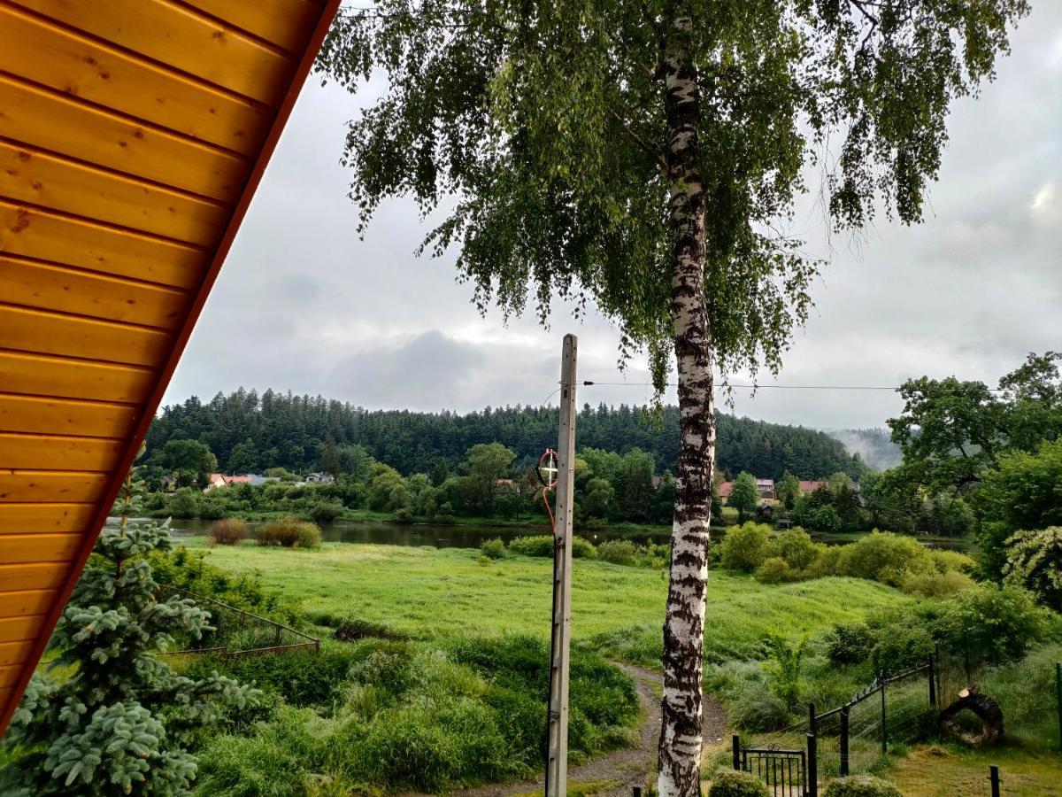 Domki I Pokoje U Borsa Lesko Buitenkant foto