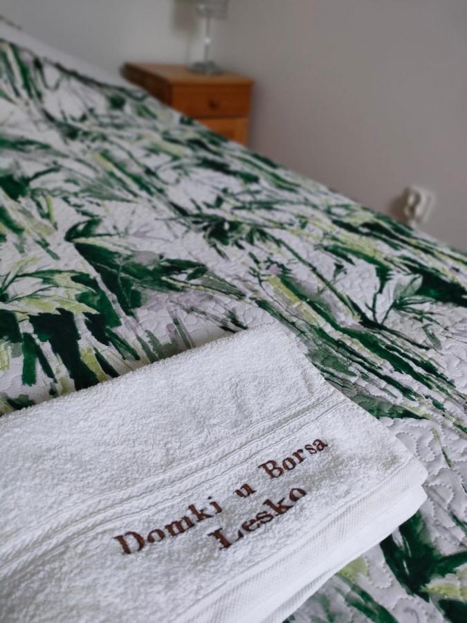Domki I Pokoje U Borsa Lesko Buitenkant foto