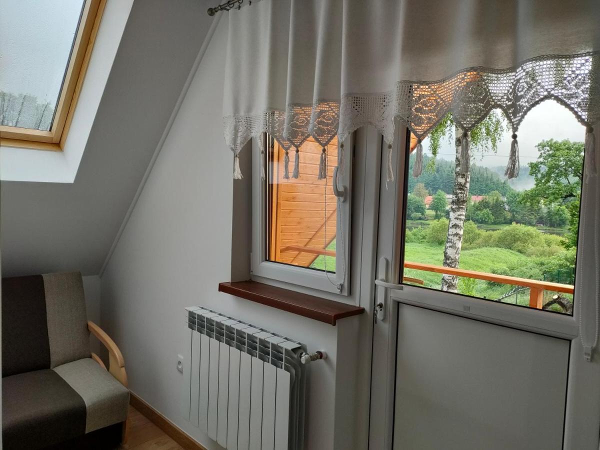 Domki I Pokoje U Borsa Lesko Buitenkant foto