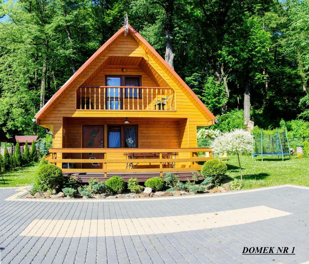 Domki I Pokoje U Borsa Lesko Buitenkant foto