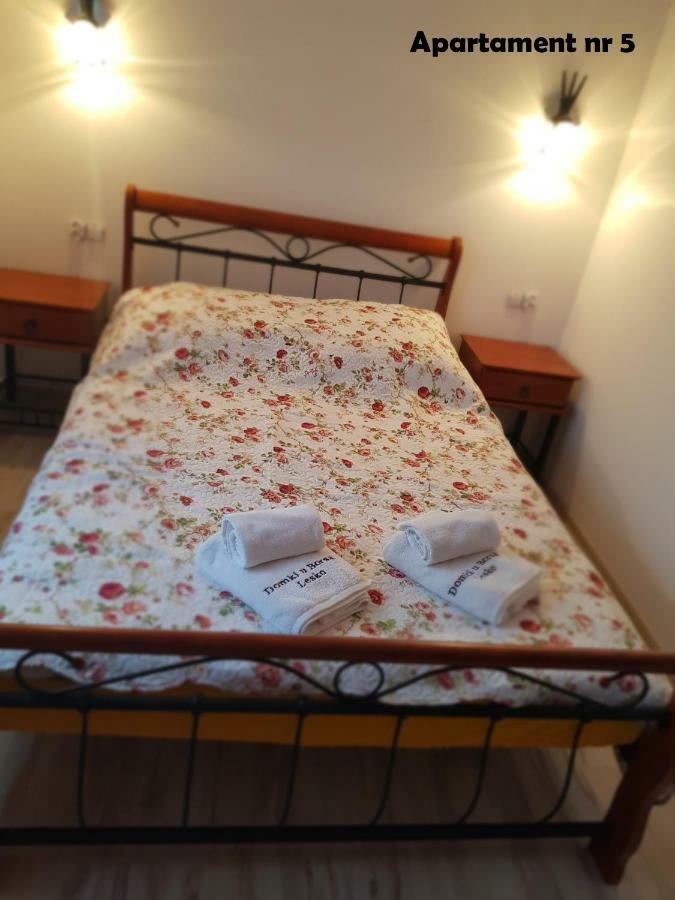 Domki I Pokoje U Borsa Lesko Buitenkant foto